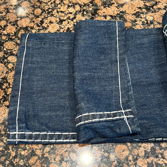 True religion big stick mens jeans hemmed 36x30 - Picture 4 of 4